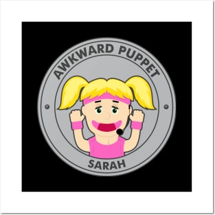 MEET SARAH AKWARD PUPPET Posters and Art